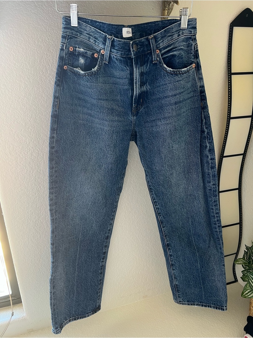 PISTOLA LEXI MID RISE BOWED STRAIGHT JEAN - ARTISAN size 26 - Picture 4 of 10